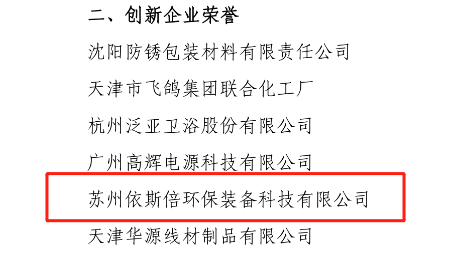 尊龙凯时荣获中国表面工程协会创新企业称号