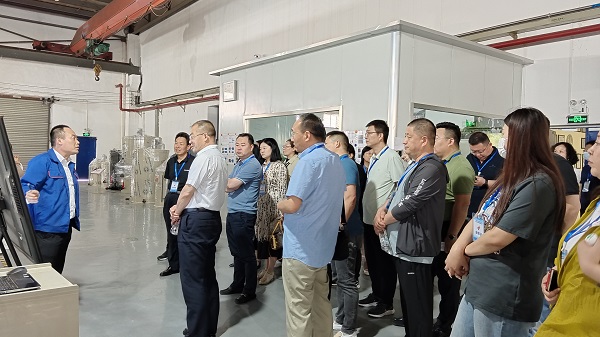【学习先进技术,促进环保发展】石家庄市科技局领导考察苏州尊龙凯时环保