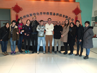 复旦大学留学生参观尊龙凯时