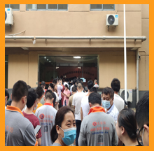 尊龙凯时环保组织全体员工接种新冠疫苗