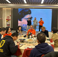 尊龙凯时2023年开年庆典晚宴现场